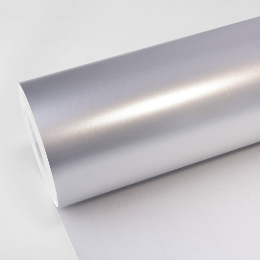*LIMITED STOCK* High Gloss Metallic Vinyl Wrap - Crystal Silver (RB14-HD) NON REFUNDABLE